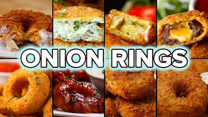 8 Συνταγές Onion Ring